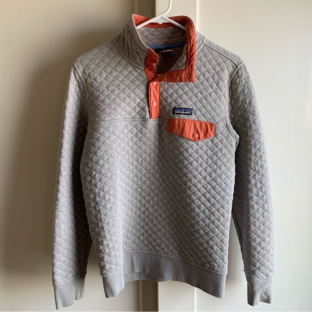 Patagonia quilted pullover